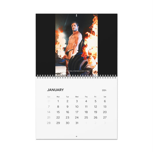 US and Canada: Nathan Bronson Sex on Fire 2024 Calendar